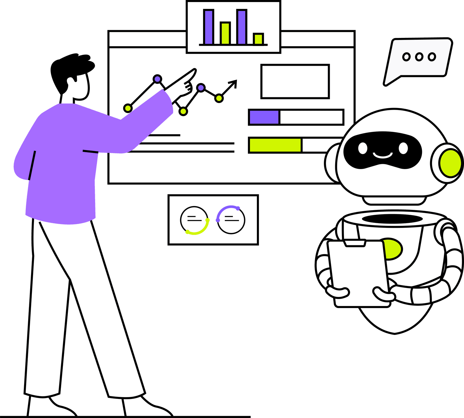 Lex analyzing a project's risks and schedule